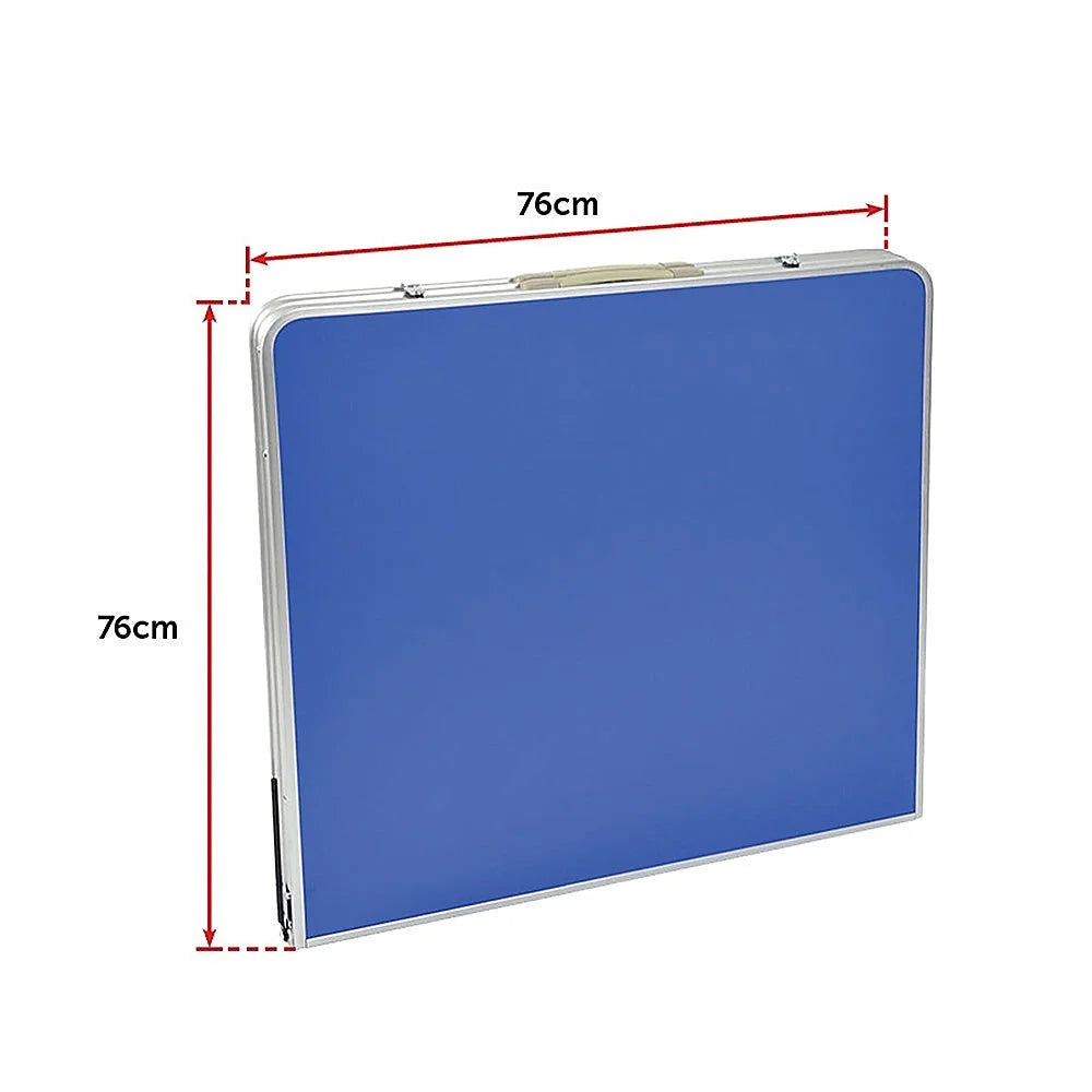 Portable tennis table with storage context and item proportions