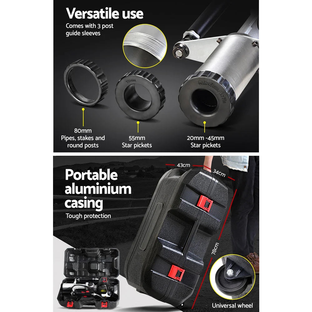 Post Driver Rammer Power Pile Hole Drive 4-Stroke Petrol