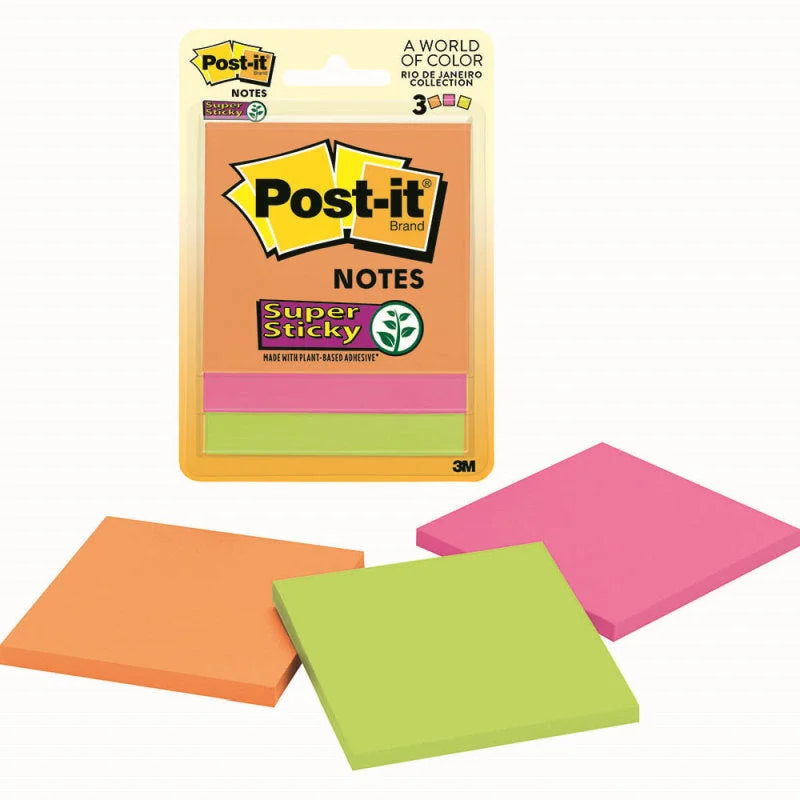 Post-It Notes Box of 6 - 3221-SSAU