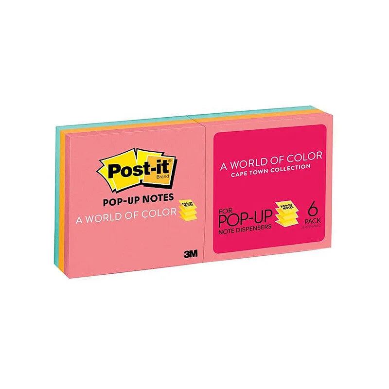Post-It Notes R330-AN C-T Pop-Up Pack of 6