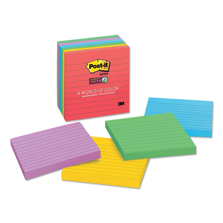 Post-It Super Sticky Notes Pack of 6 - 675-6SSAN
