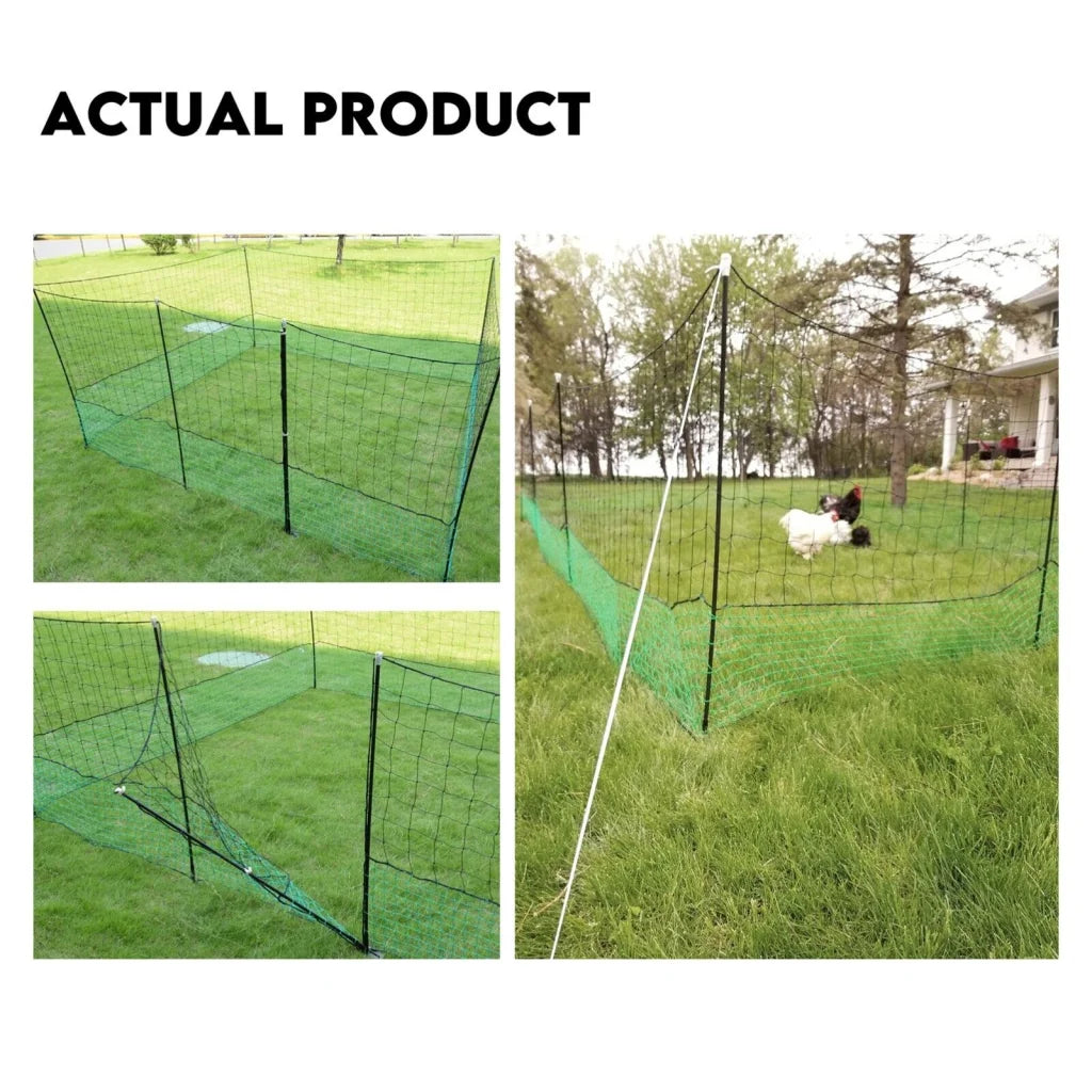 POULTRY NETTING Quality Chicken Fence 60m X 115cm - Pet Care