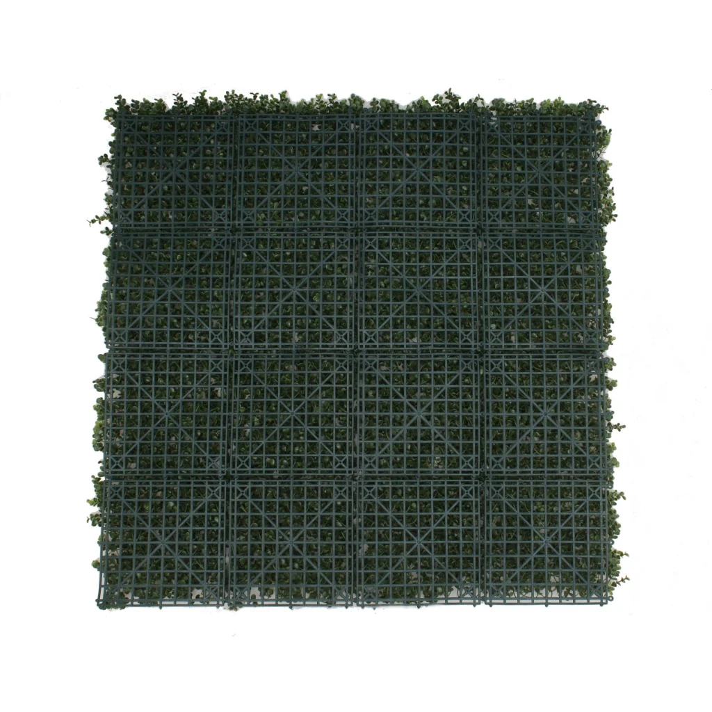 Premium Natural Buxus Hedge Panels UV Resistant 1m x 1m