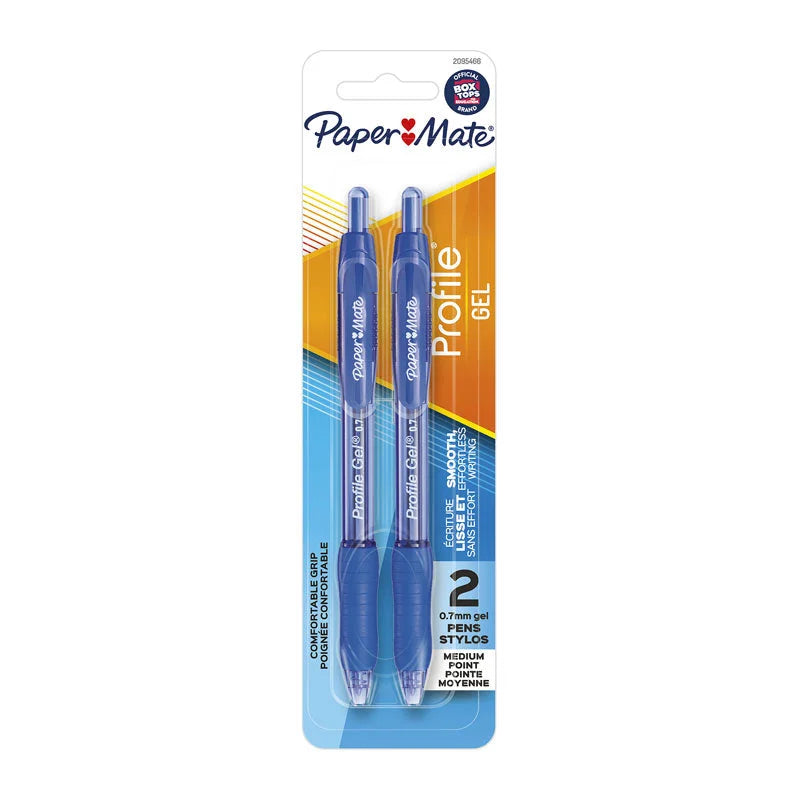 Profile Pen PAPER MATE 0.7 Blue - Pack of 2 Box of 6