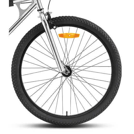 Progear Bikes Classic BMX Bike 26’’ Chrome - Sports &