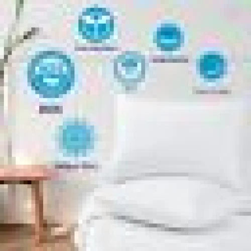 Puredown Goose Down & Feather Pillow Inserts for Sleeping