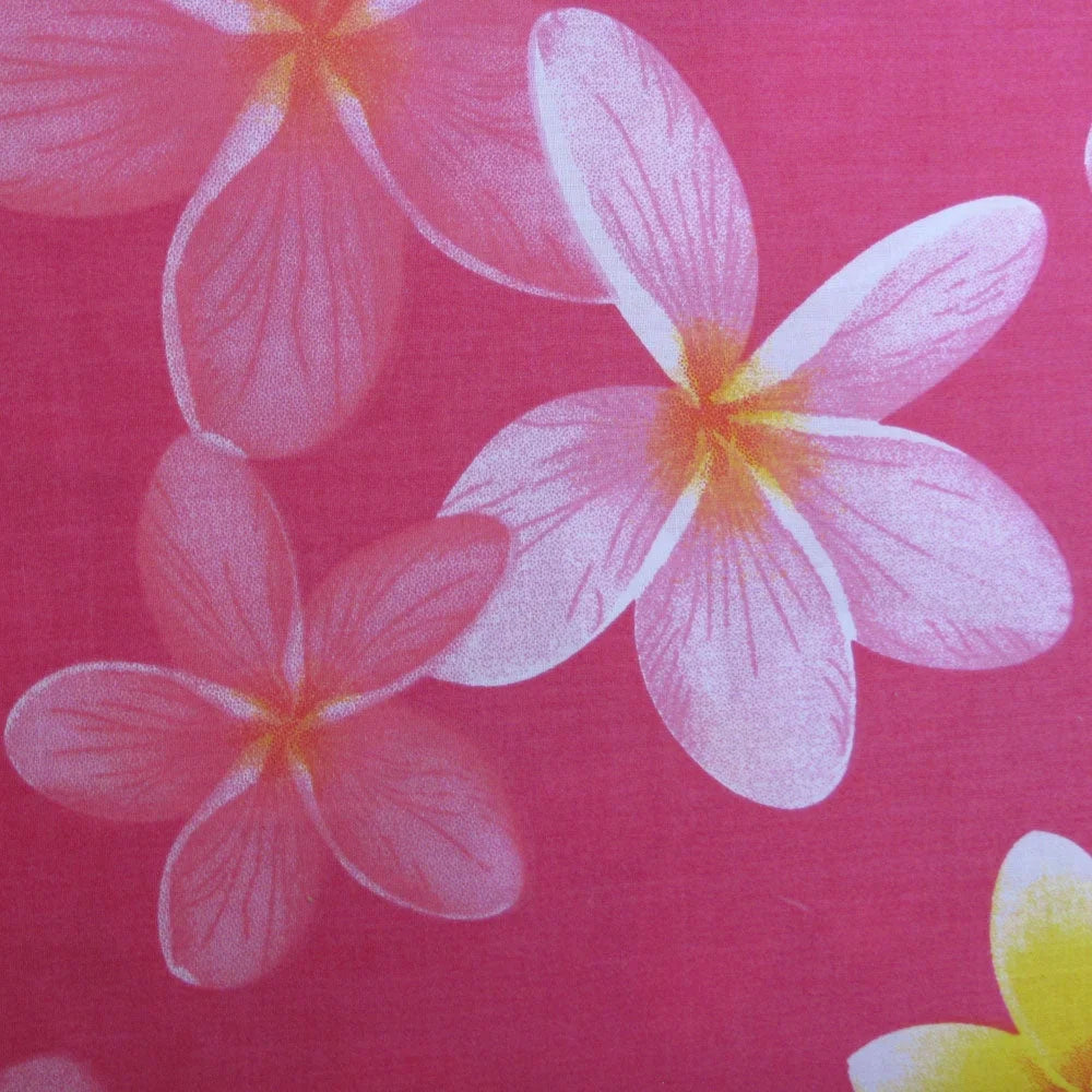 Quilt Cover Set Frangipani Jungle Pink 225TC Polyester