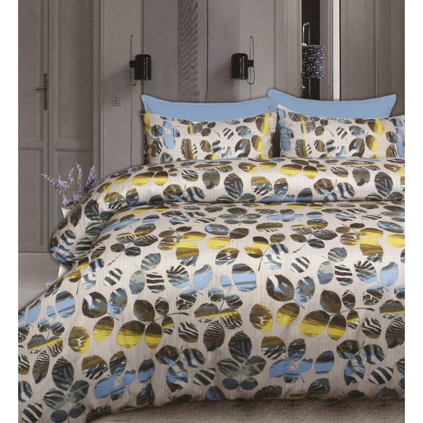 Quilt Cover Set Westwood Printed Foliage - Queen - Home &