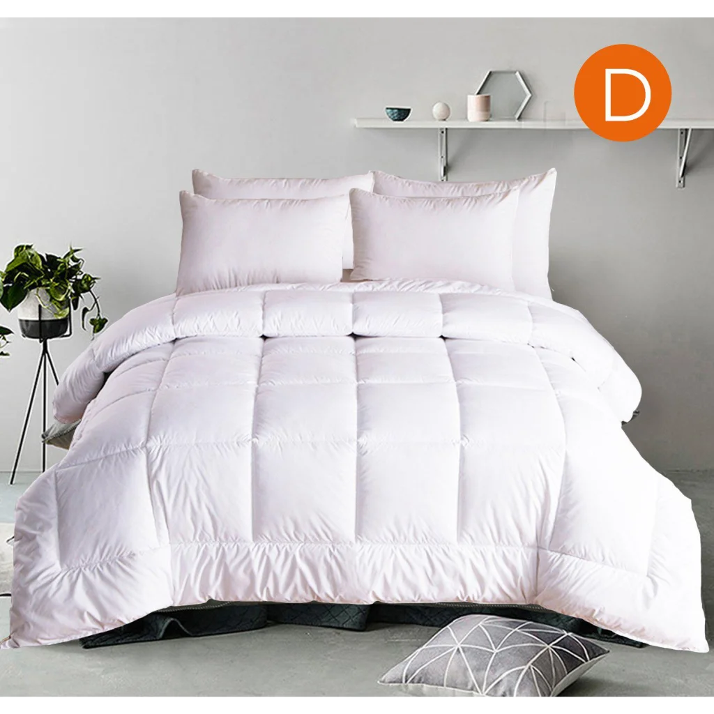 Quilt Doona Down Alternative 500gsm Single - Home & Garden