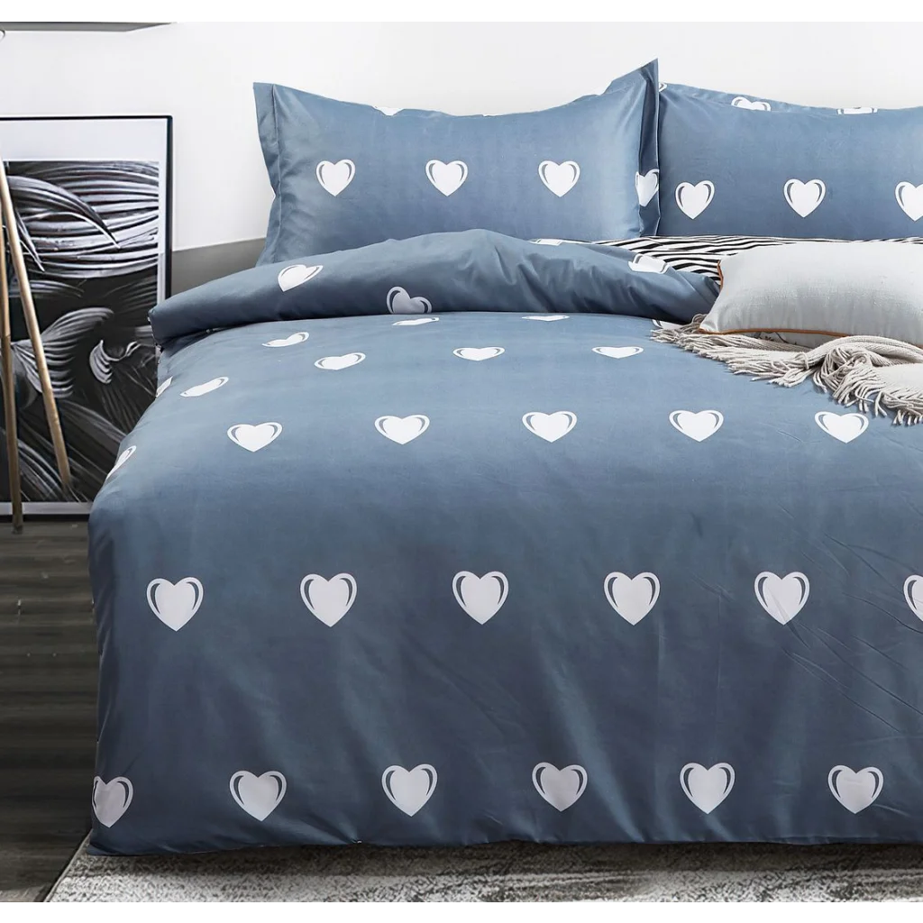 Quilt/Duvet Cover Set Cooper Queen Size - Home & Garden