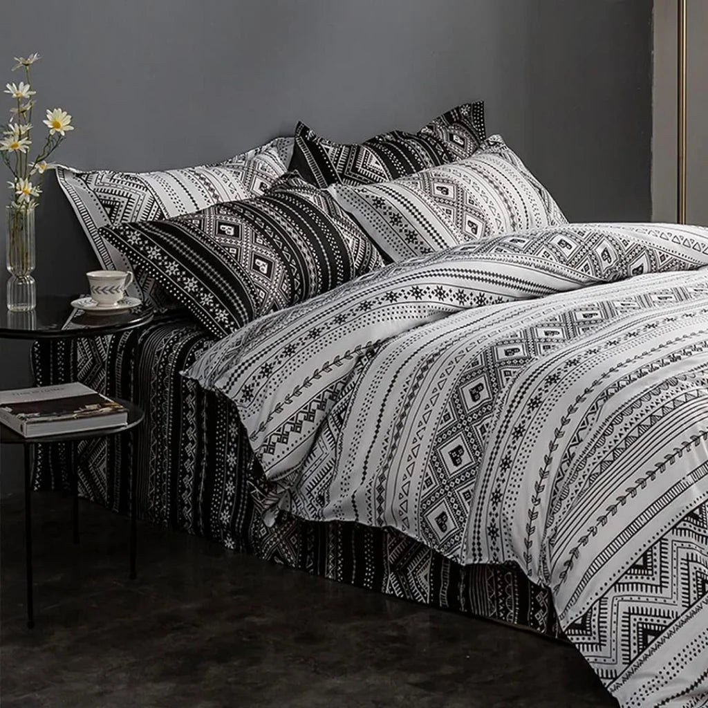 Quilt/Duvet Cover Set Tugo Reversible King Size - Home &