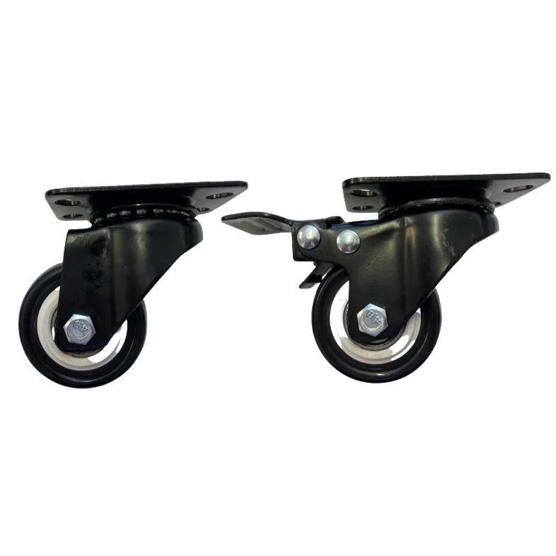 Rack Wheels LDR 2’’ PP - 2x with Brakes & 2x without Brakes