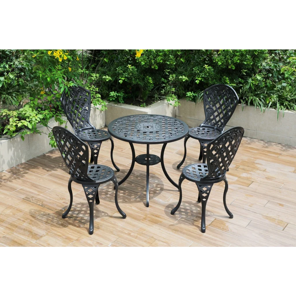 Remy Aluminium 5 Piece Setting - Furniture > Outdoor >