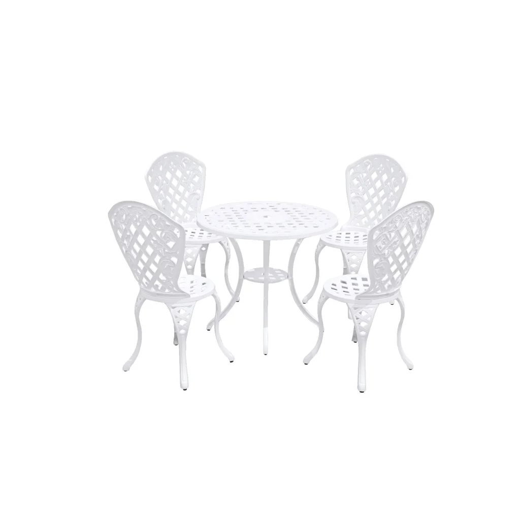 Remy Aluminium 5 Piece Setting - Furniture > Outdoor >