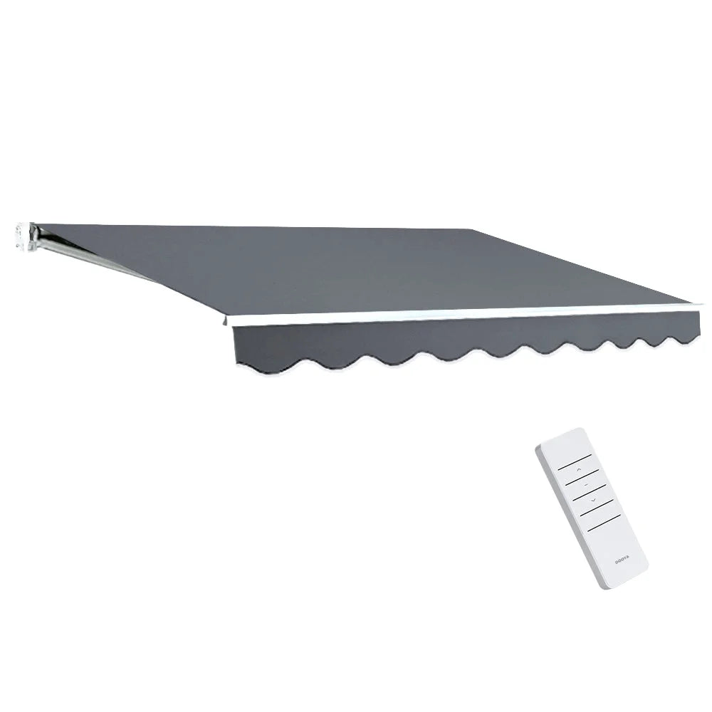 Retractable Folding Arm Awning Motorized Sunshade 2.5Mx2M