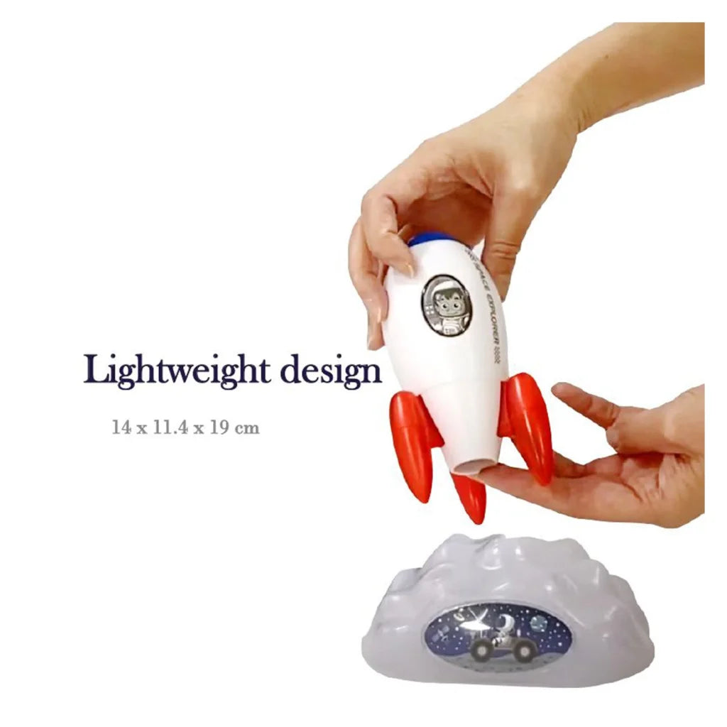 Rocket Projector Night Light Kids STEM Toy - Outer Space