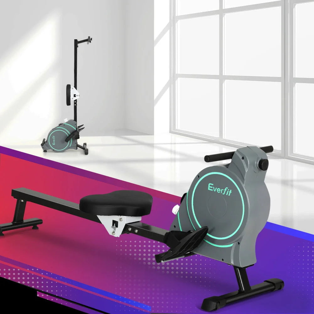 Rowing Machine 16 Levels Magnetic Rower Gym Cardio