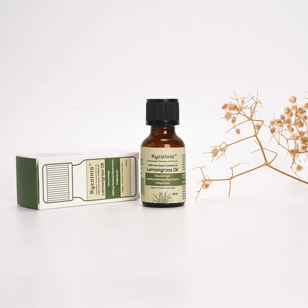Rycolnia 100% Australian Lemongrass Essential Oil - Health
