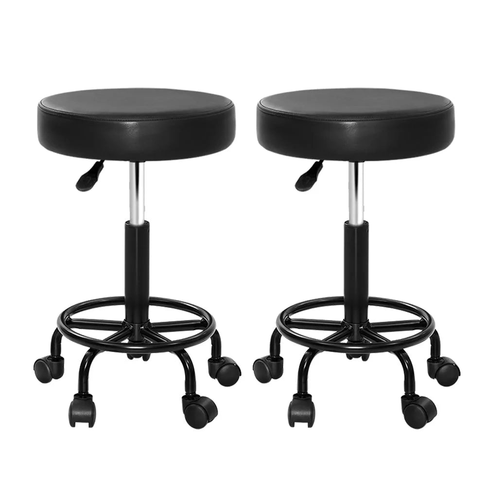 Salon Stool Round Swivel Barber Hair Bar Stools