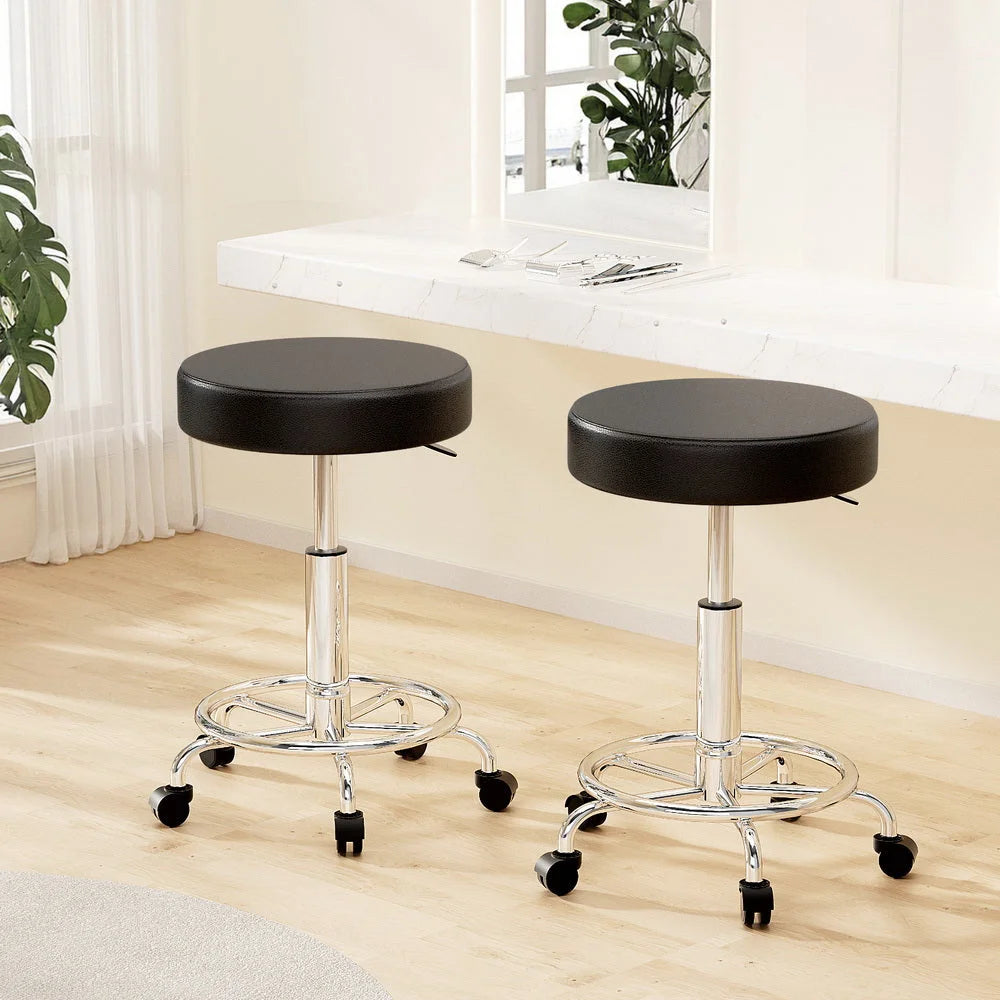 Salon Stool Round Swivel Barber Hair Bar Stools Hydraulic