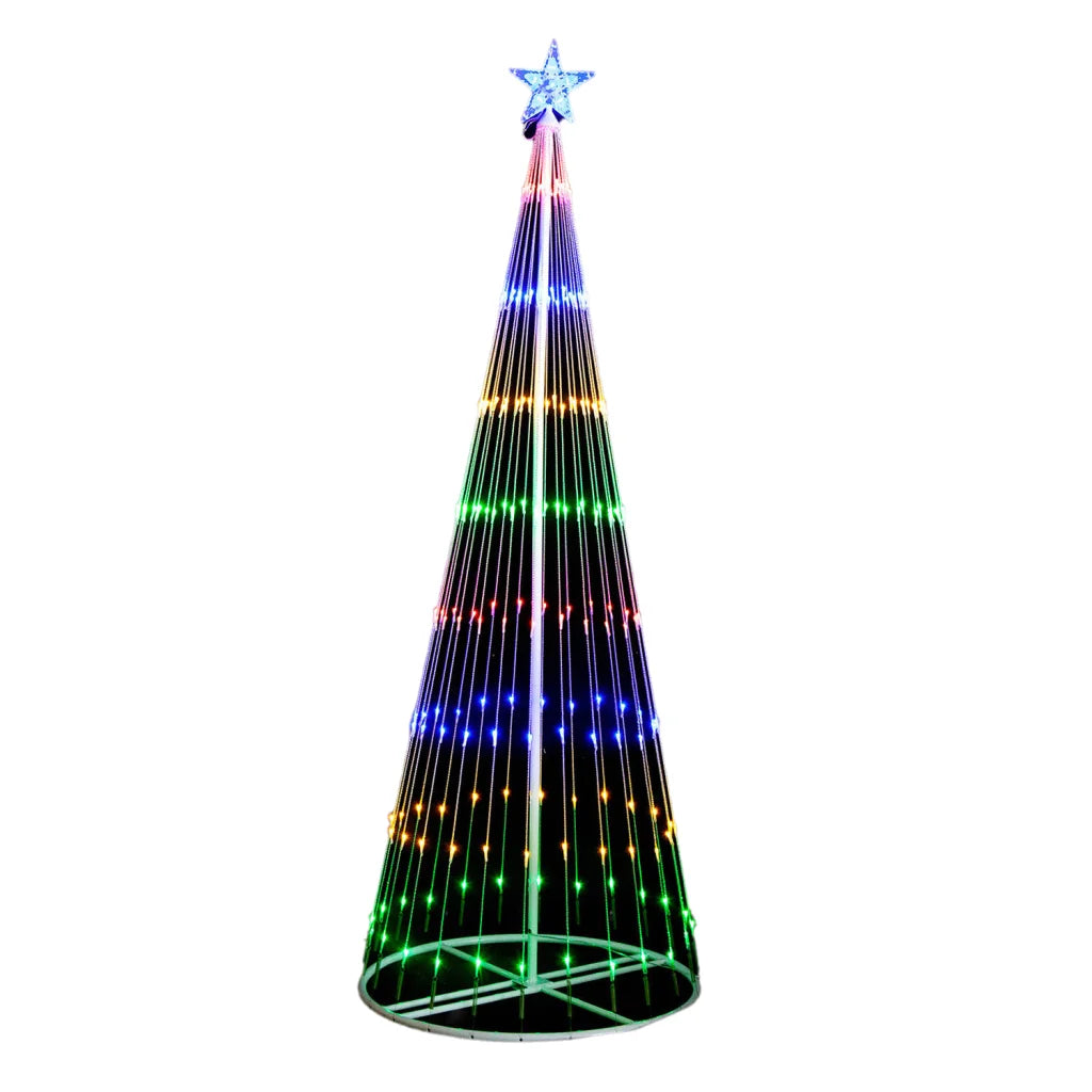 Samland Circling Led Light Christmas Tree With Star