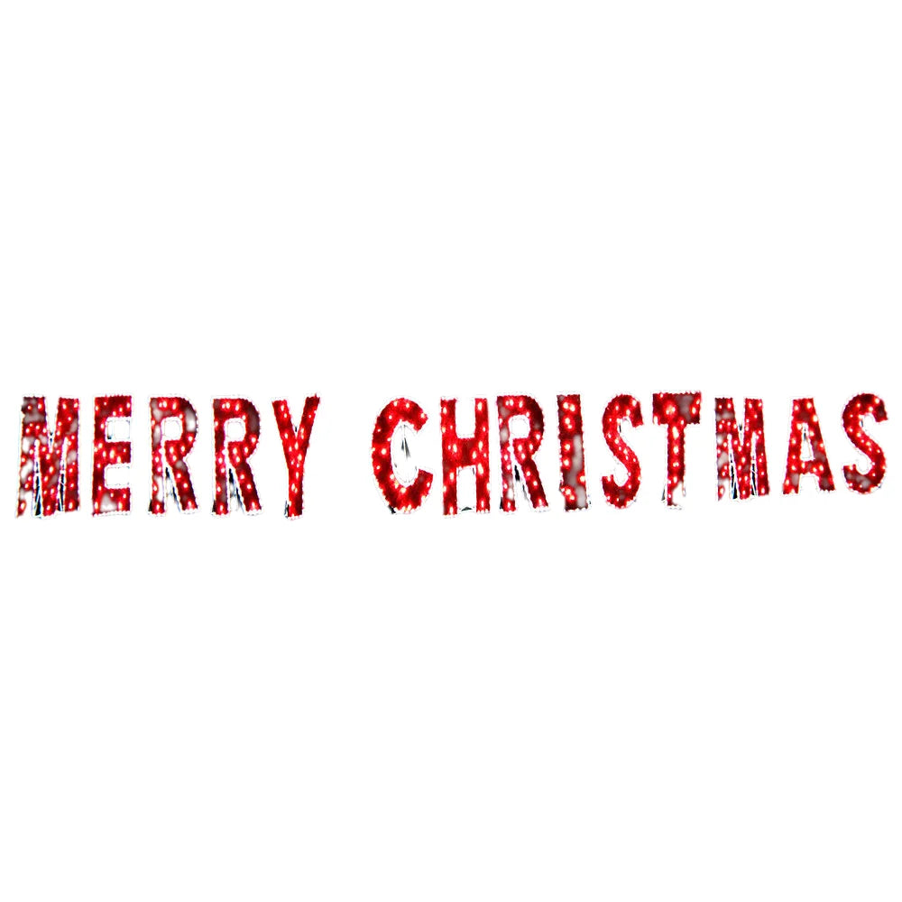 Samland Merry Christmas Commercial Led Light and Garland