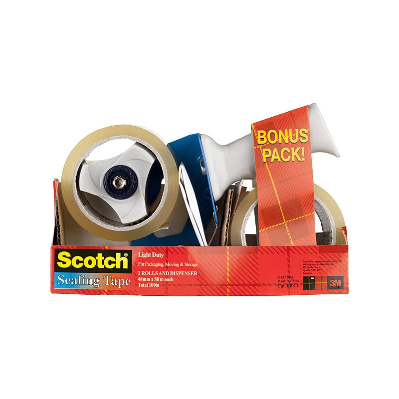 SCOTCH Dispenser BPS-1 with 2-Pack Tape Rolls