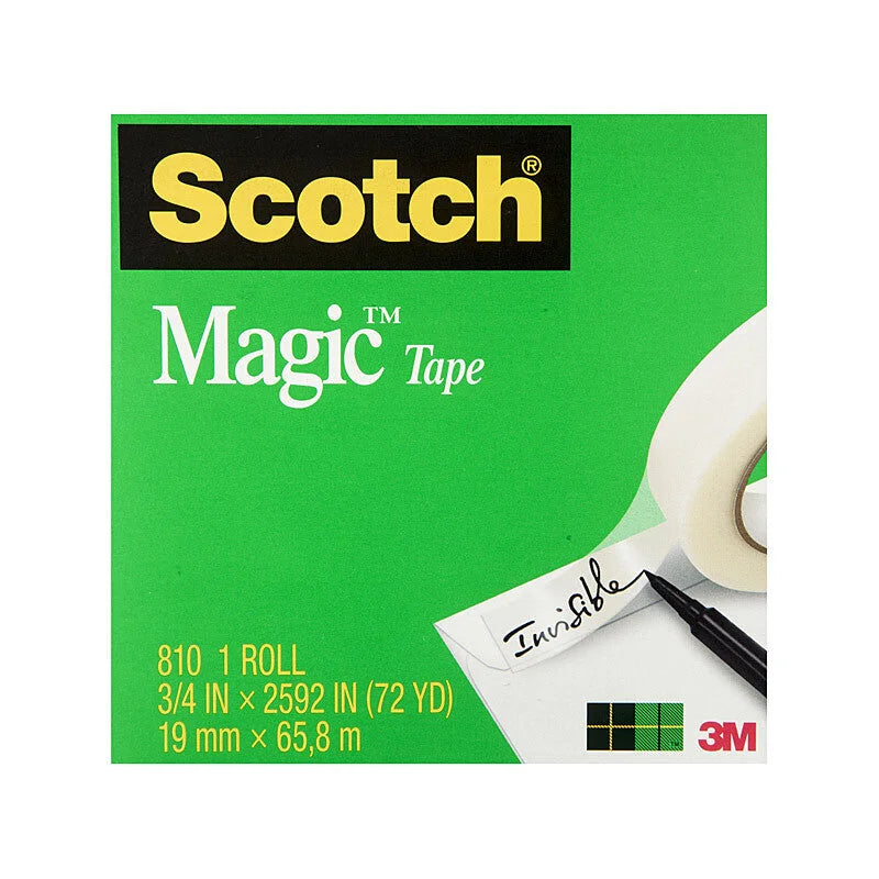 SCOTCH Magic Tape 810 19mm - Box of Rolls