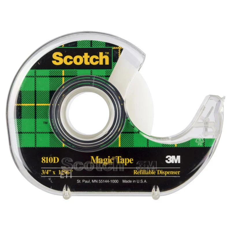 SCOTCH Tape 810 Dispenser 19mm x 33M - Box of 6