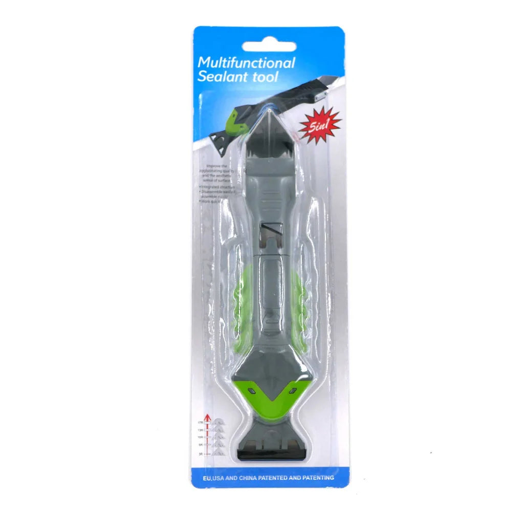 Sealant Tool 5-in-1 Multifunctional Plastic Caulking