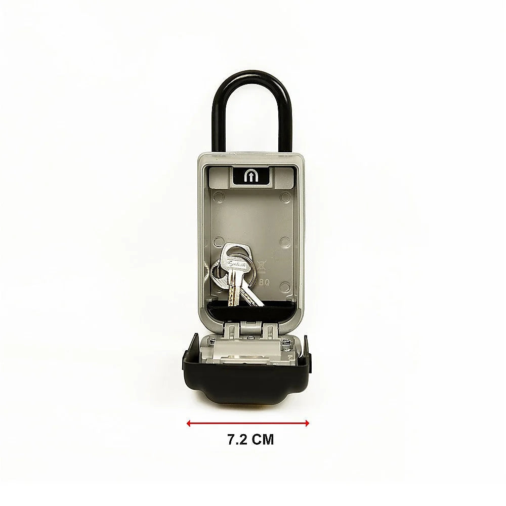 Security 4-Digit Combination Cable Lock Box with Luminous