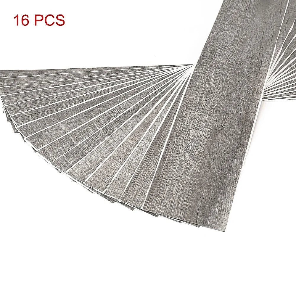Self Adhesive Flooring Floor Tiles Maple Wood Grain 16 Pack