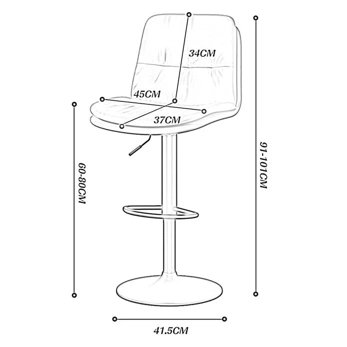SERENITà Bar Stools Kitchen Bar Stool Leather Barstools