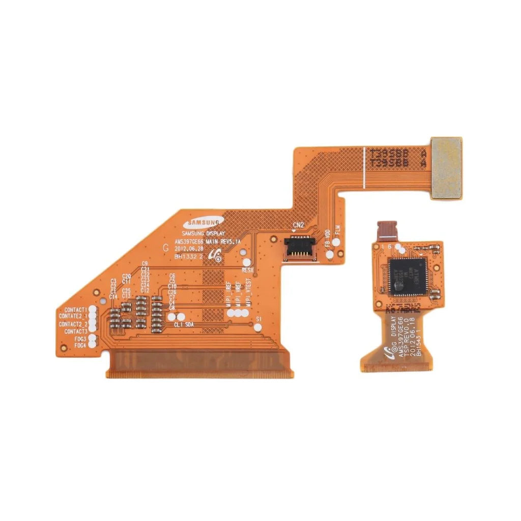 Set Of 2 Flex Cables For Galaxy S Iii Mini Lcd Connector