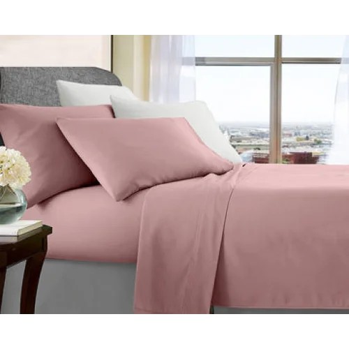 Sheet Set Ultra Soft Microfibre Queen Rose Gold - Occasions