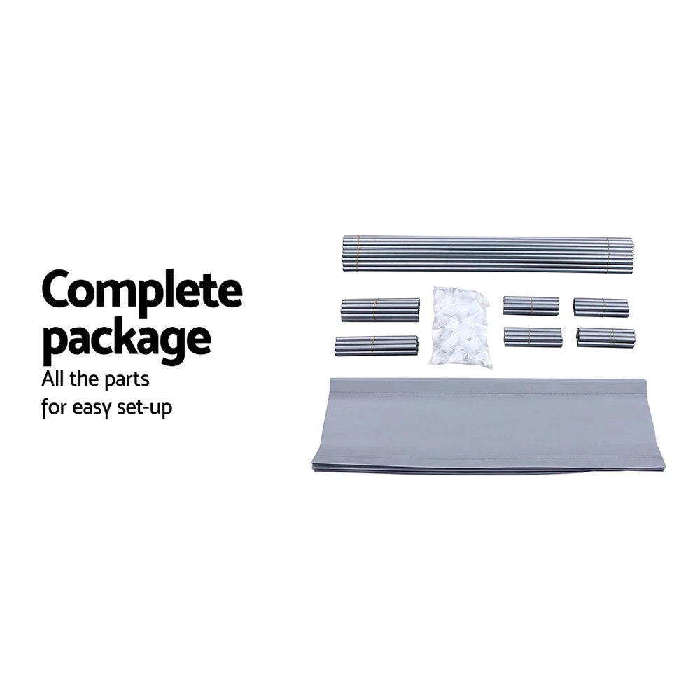 Shoe Rack 10-Tier Stackable Organizer - Fun in the Sun