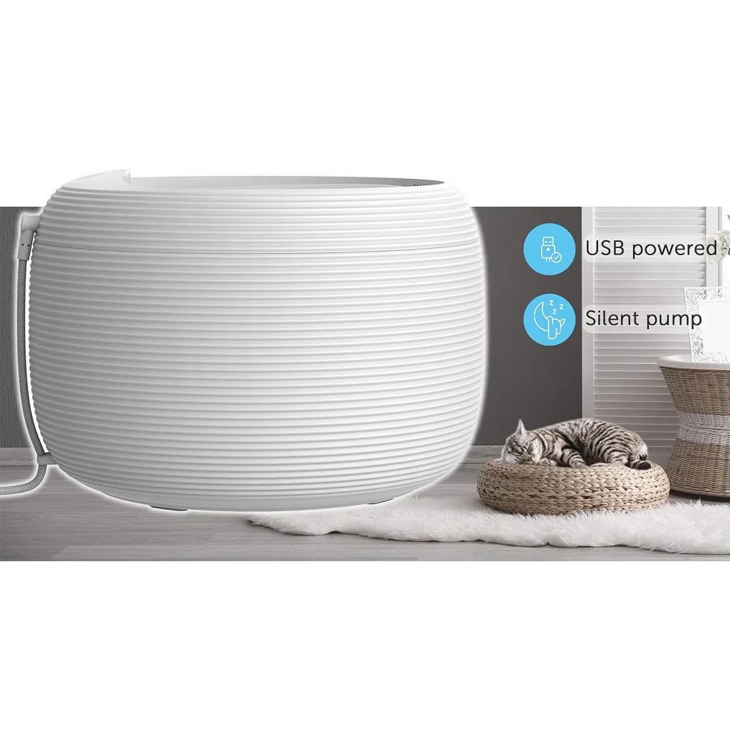 Smart Pet Water Fountain - 2.5L for Cats & Dogs - Pet Care
