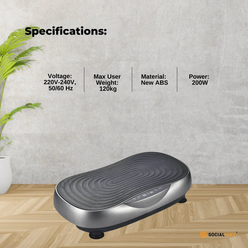 Social Hike Vibration Plate Machine - Vibrating Exercise
