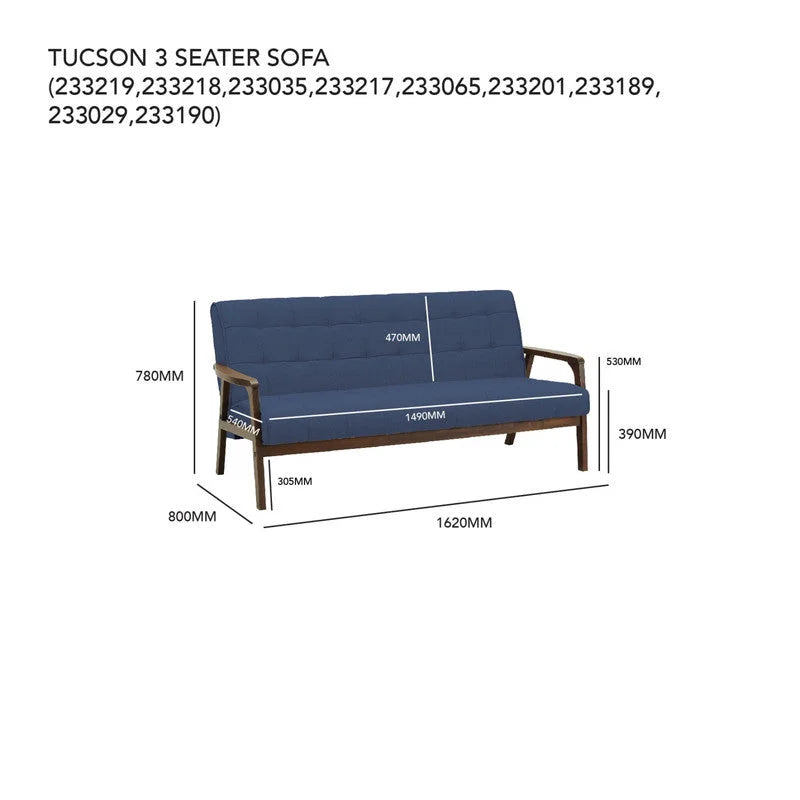 Sofa Tucson 3 Seater - Furniture