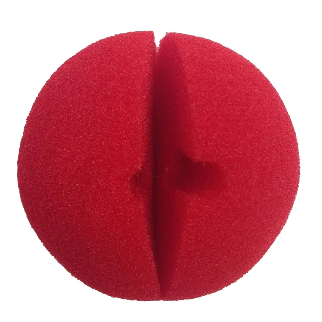 Soft CLOWN NOSE Costume Dress Up Halloween Spongy Sponge