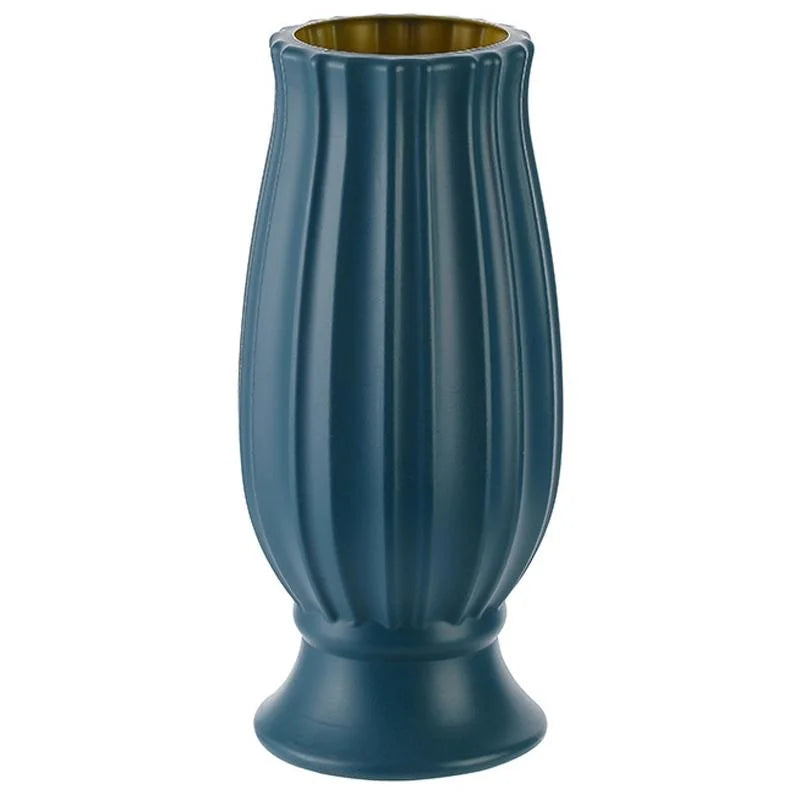 Soft Dried Flower Vase Arrangement for Living Room Decor