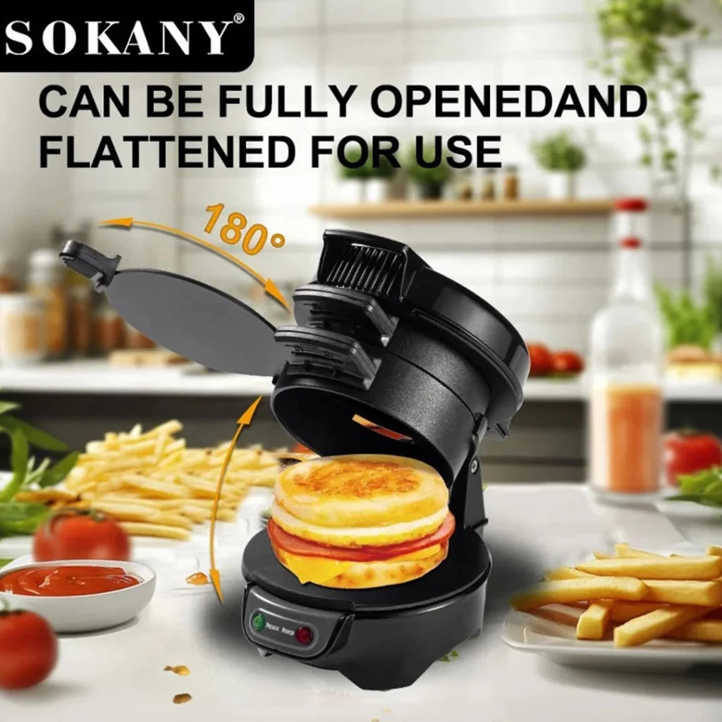 Sokany Burger Maker – Non-Stick Easy & Fast Cooking