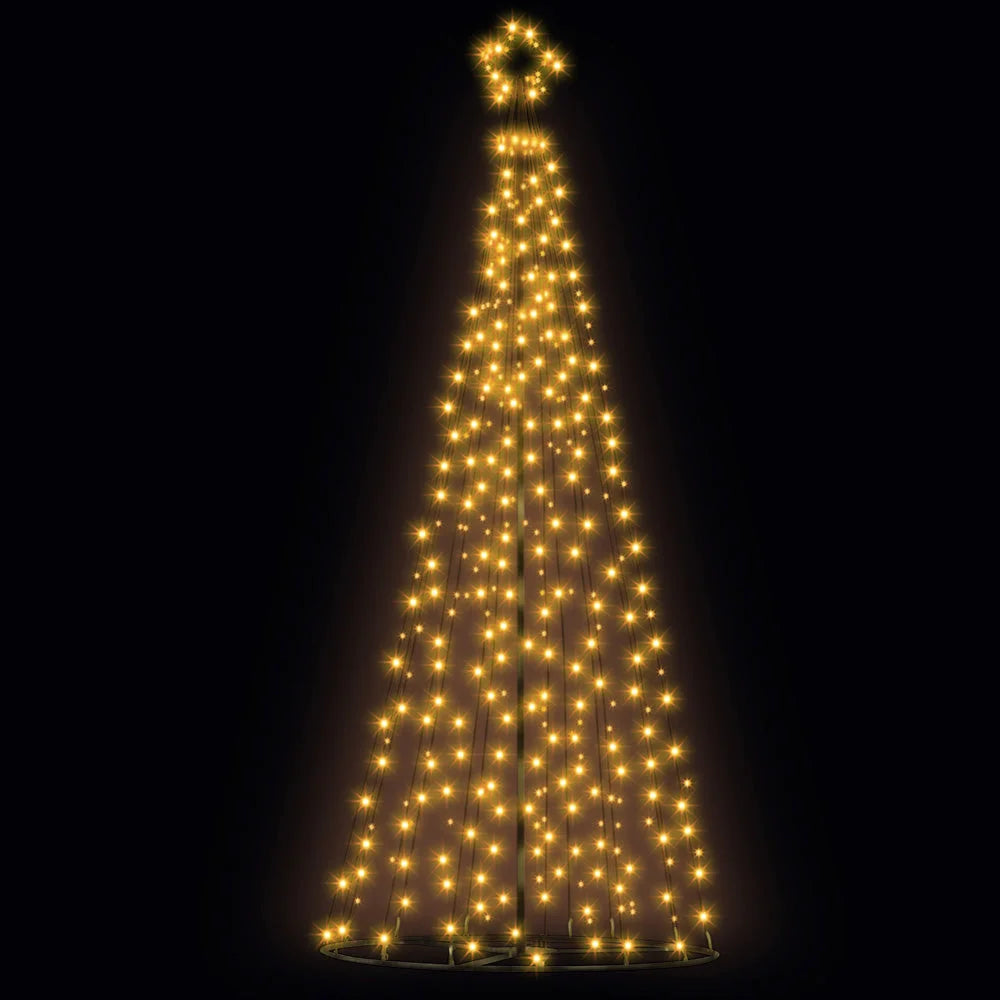 Solar Christmas Tree 3.6M Xmas Tree Decorations with 8