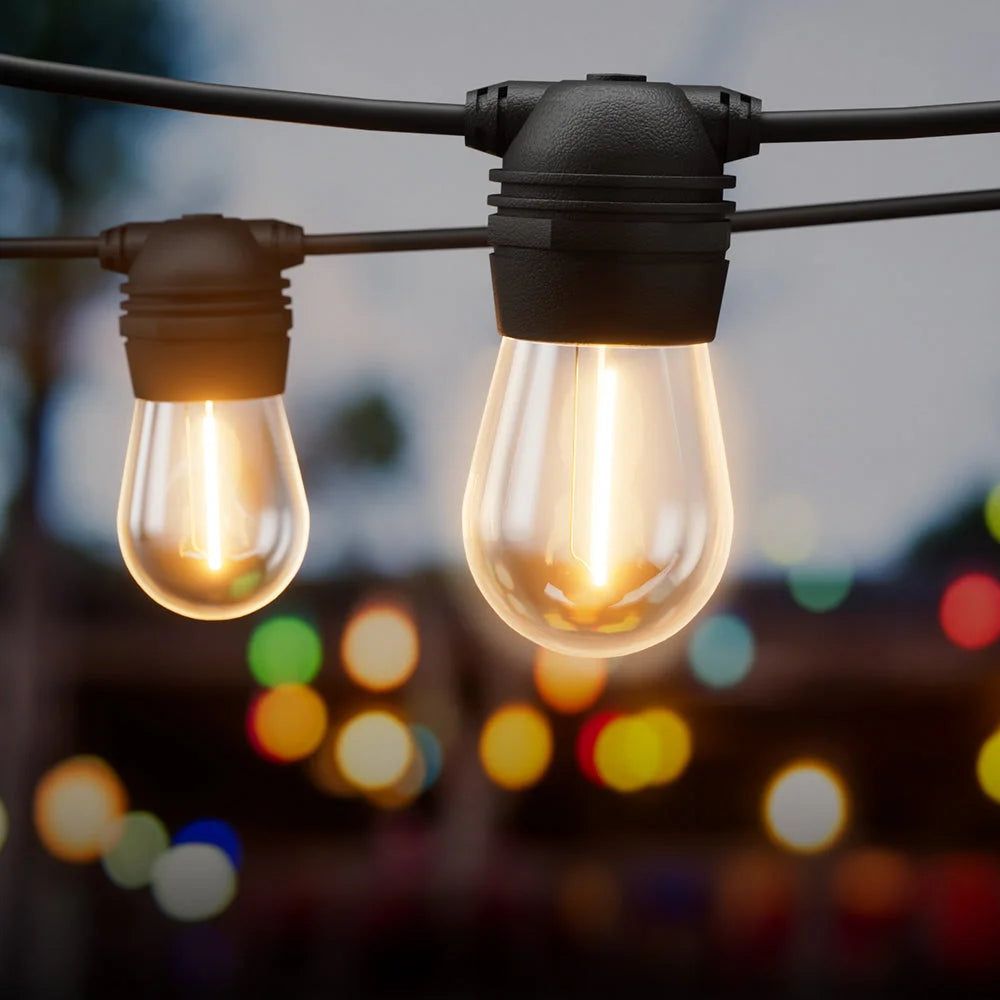 Solar Festoon Lights 86m Outdoor LED String Light Christmas