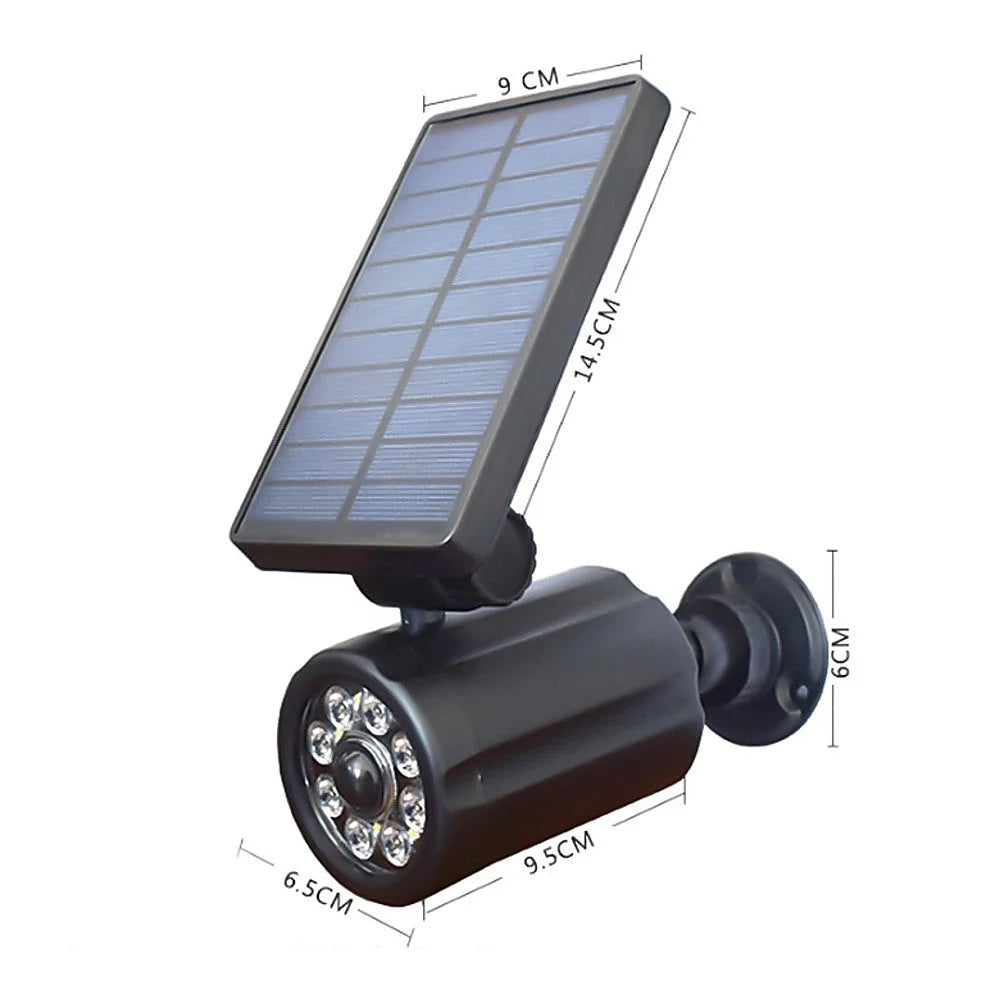 Solar LED Spotlight - Motion Activated Security Light