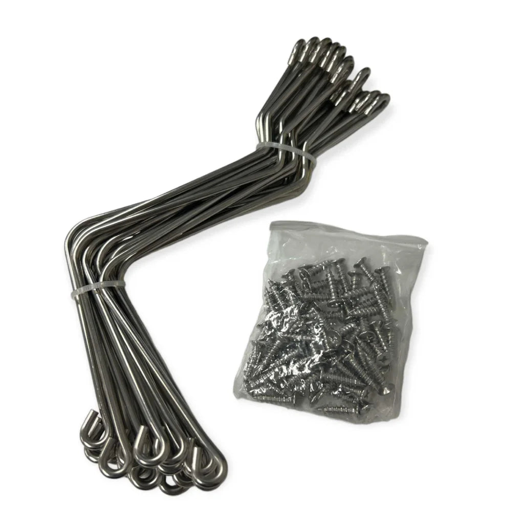 Stainless Steel Bee Hive Spring Clips