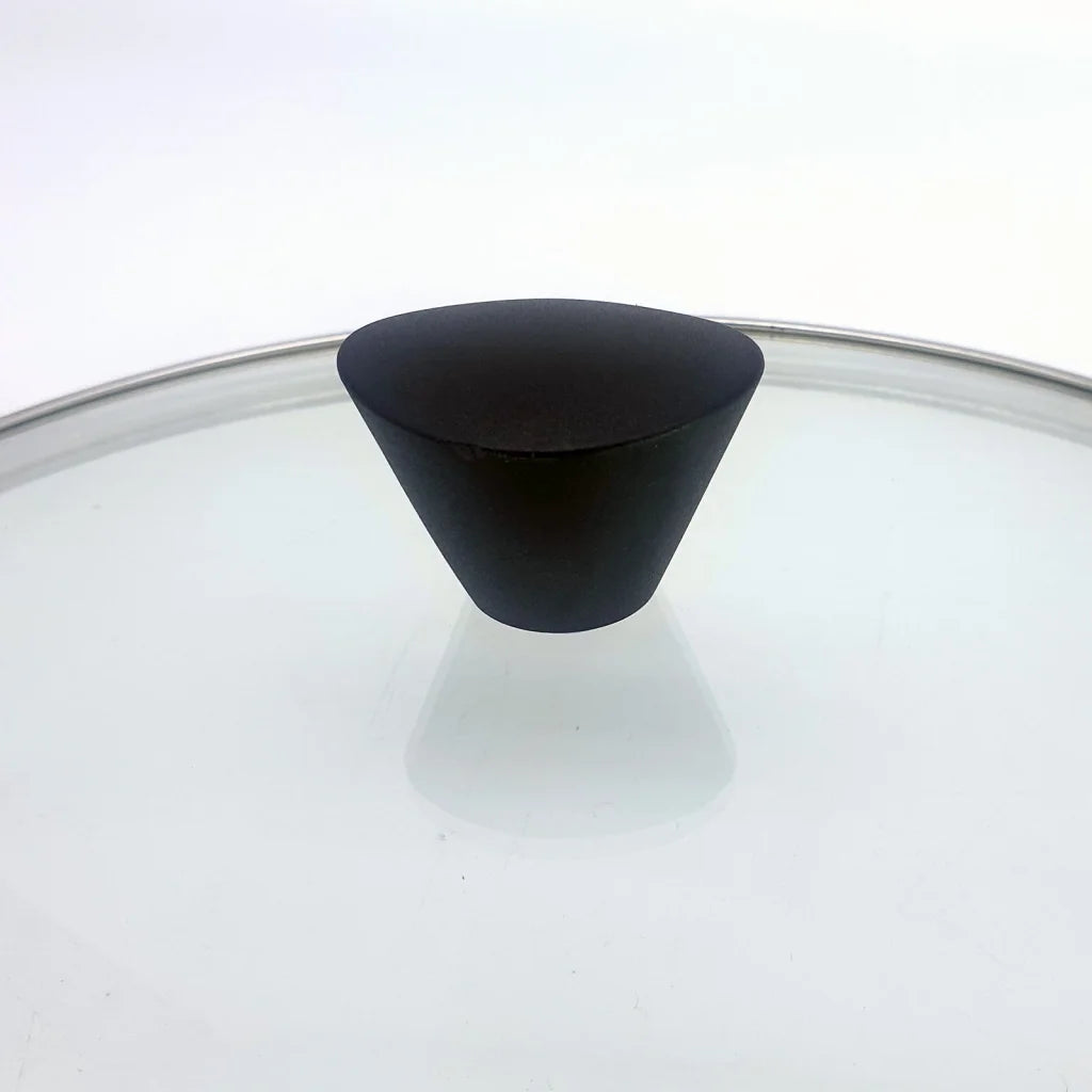 Stainless Steel Glass Lid with Bakelite Handle 28cm - KOMAN