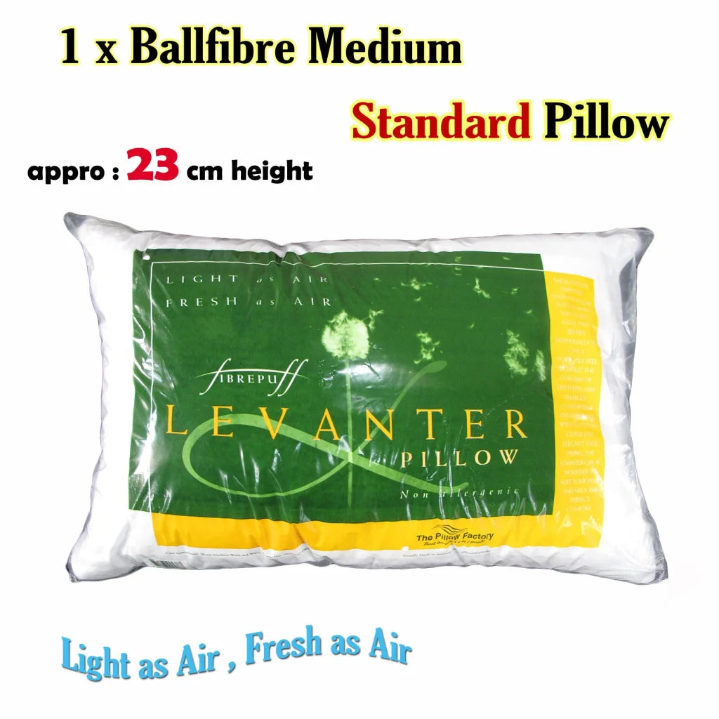 Standard Pillow Ball Fibre Firm - Home & Garden