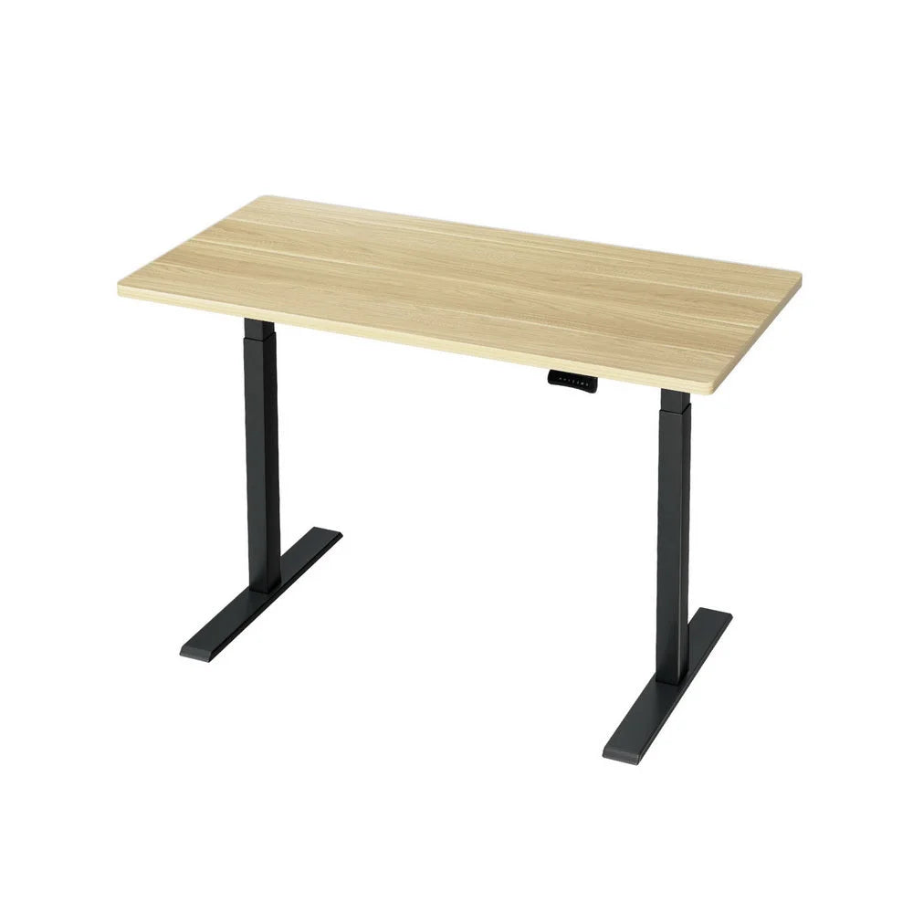 Standing Desk Motorised Dual Motor 120CM white oak 450