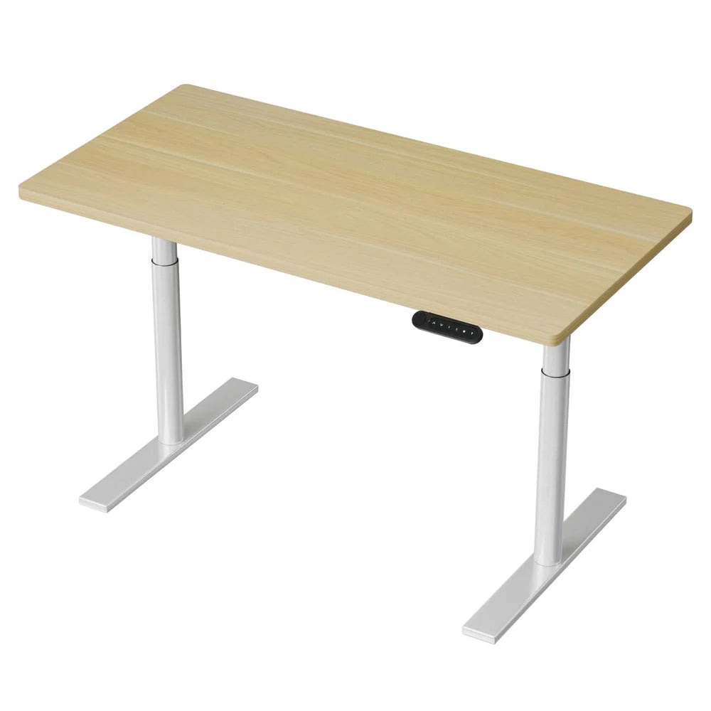 Standing Desk Motorised Dual Motor 120CM - White Oak